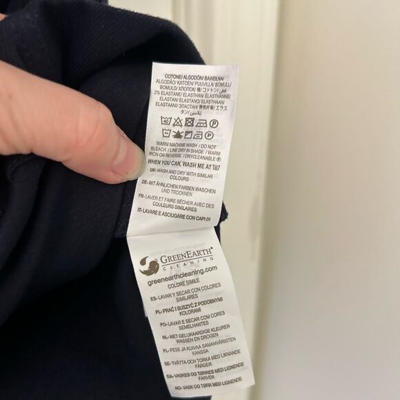 Boden Navy Blue Mini Chino Skirt Size 14 - Picture 5 of 6